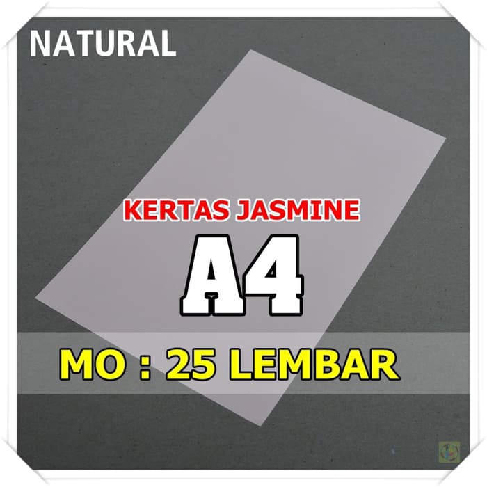 

Order Langsung Kertas Karton Jasmine / Paper Flower A4 NATURAL Murah