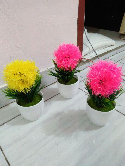Ns420 Tanaman Hias Bonsai Bunga Mini/ Bunga Artificial