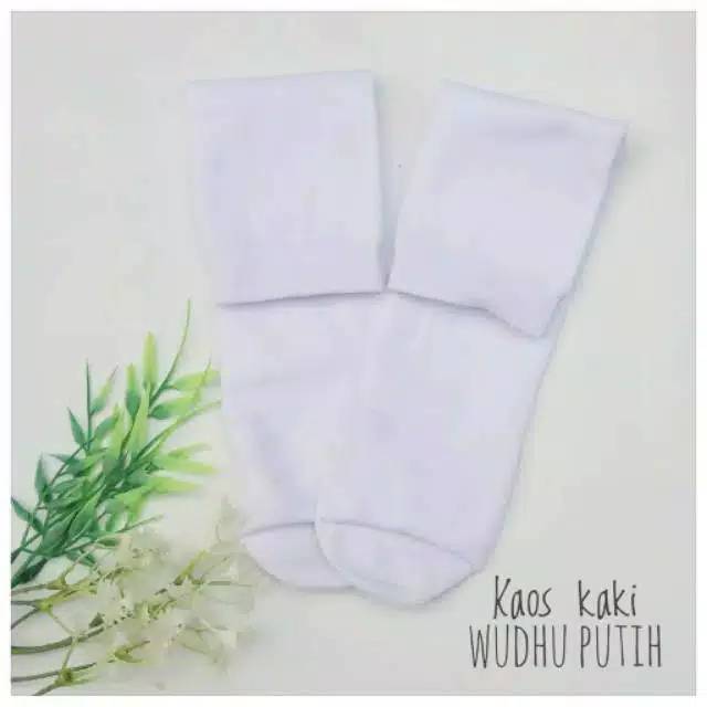 Kaos kaki wudhu muslimah warna warni