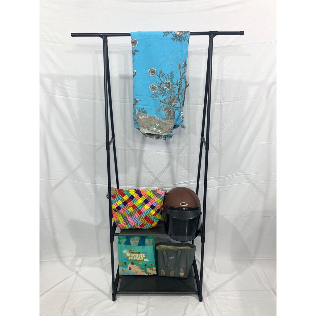 SHENAR GANTUNGAN BAJU /RAK BAJU / TRIANGEL STAND RACK / RAK SERBAGUNA / TRIANGLE CLOTH RACK, SHENARCORNER168