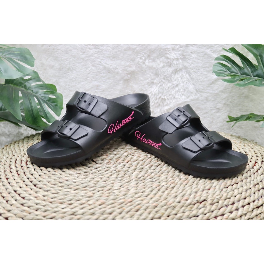 Sandal Wanita Sandal Selop Wanita Sandal Strap Havana Sandal Cewek Terbaru Sendal Cewek Havana Slop Terbaru Sandal Selop Wanita Korea