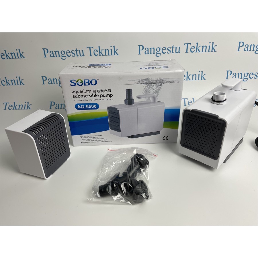 SOBO AQ 6500 Pompa celup Aquarium 4000 L/H aquascape filter