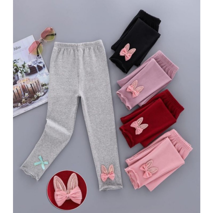 Legging Anak Perempuan / Legging Anak Cewek premium / 100,% Import ( 4 tahun _9 tahun )