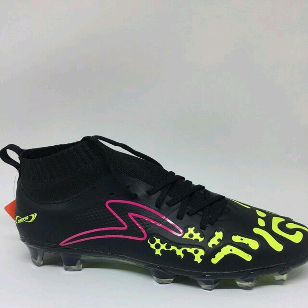 SEPATU BOLA SPECS SWERVO THUNDERSTORM BLACK SOLAR SLIME SCANDINAVIAN