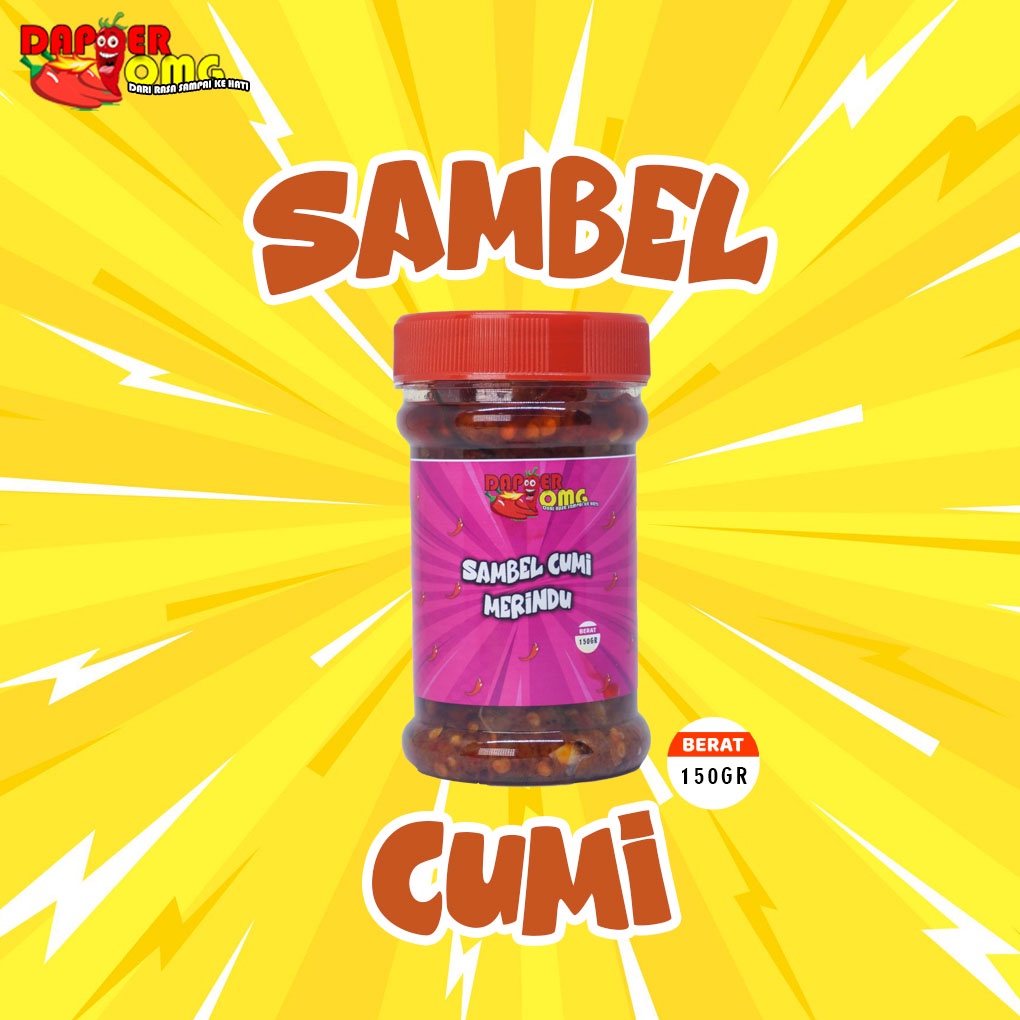 

Sambal Cumi Merindu - Dapoer OMG 150gr