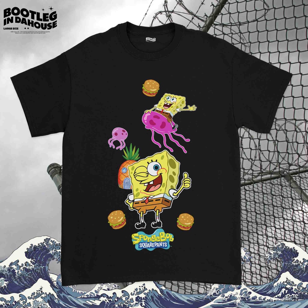 KAOS KARTUN  SPONGEBOB SQUAREPANTS -  SPONGEBOB SQUAREPANTS  VINTAGE
