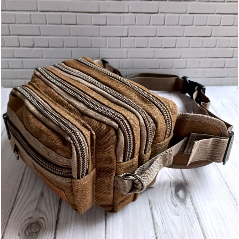 TAS PINGGANG POLO CHANGE TAS KANVAS