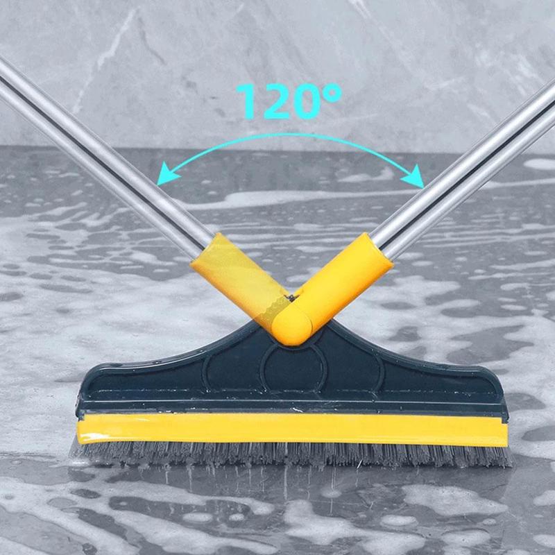 [Long Handle No Dead-end Floor Cleaning Brush Scraper Sweeper] [Glass Doors and Windows &amp; Crevices Cleaning Scraper] [Kitchen &amp; Bathroom Bathtub Cleaning Tools]