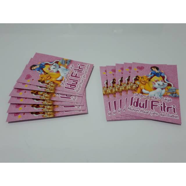 

Angpao/amplop Lebaran Snow White n Pets