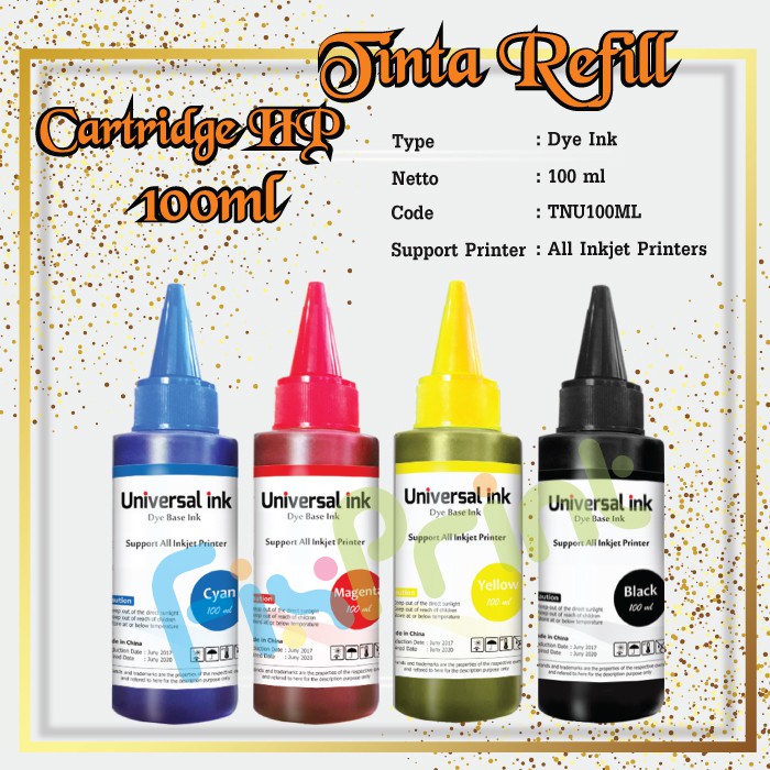 Paket Tinta Refill Cartridge HP 680 infus Printer 1115 2135 3635 3835 FPS608