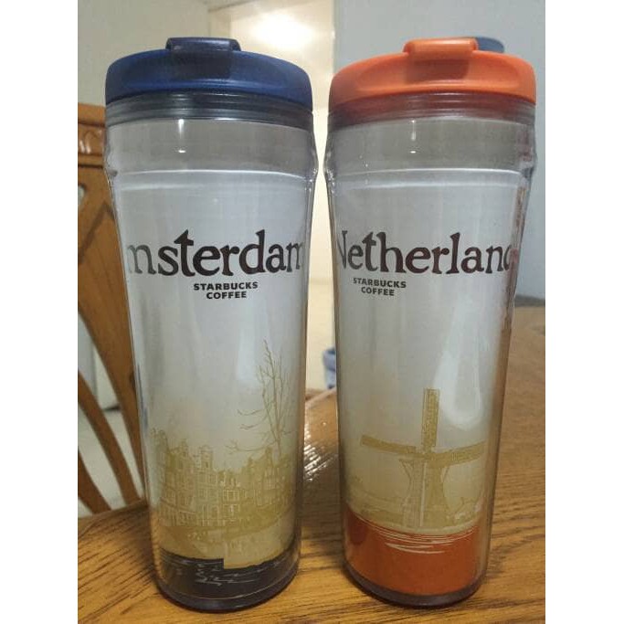 PROMO  AMSTERDAM City / NETHERLAND Starbucks Tumbler Tall Size 350mL Belanda