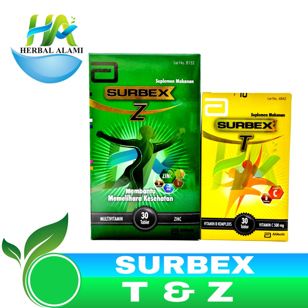 SURBEX T &amp; SURBEX Z - Multivitamin Membantu Memelihara Kesehatan Tubuh