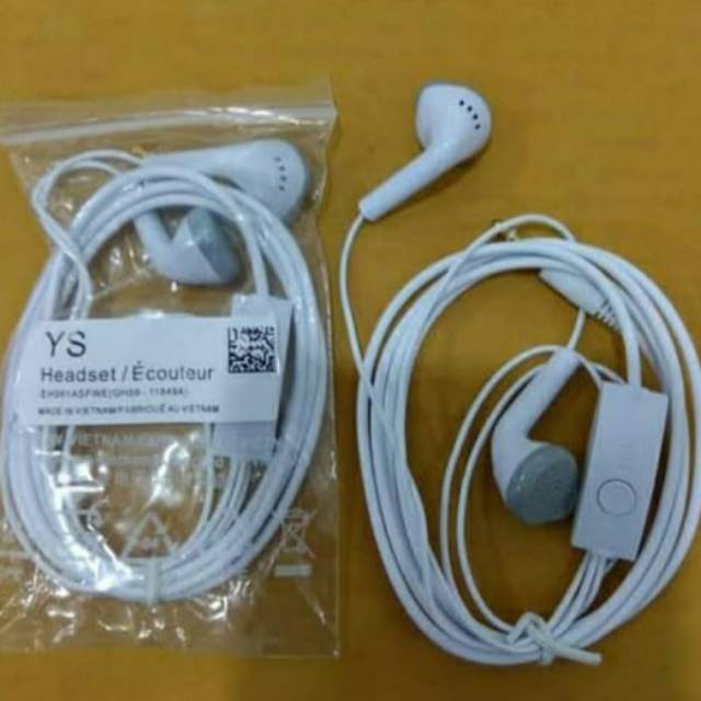 Headset Handsfree Earphone Hedset Hetset Headsed Handsfre Heedset Samsung Original HT9