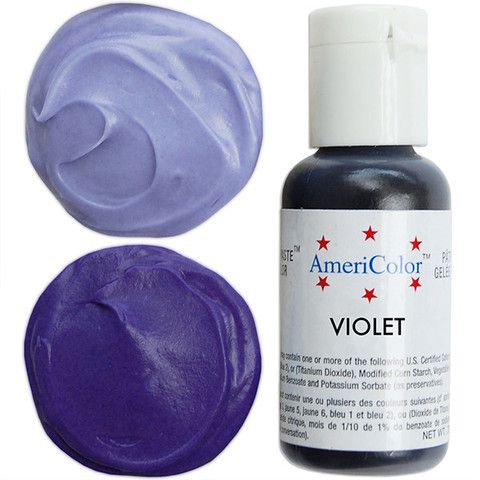 

Americolor Softgel Paste Violet pewarna violet