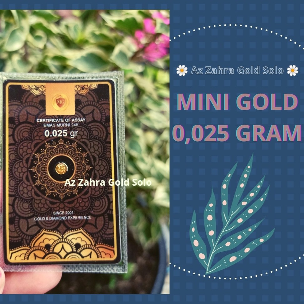 MINI GOLD 0,025 Gram