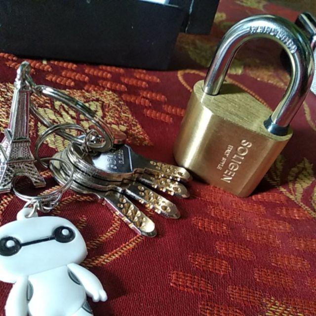 Gembok Soligen Per 40 Mm Pendek Kuningan Computer Key