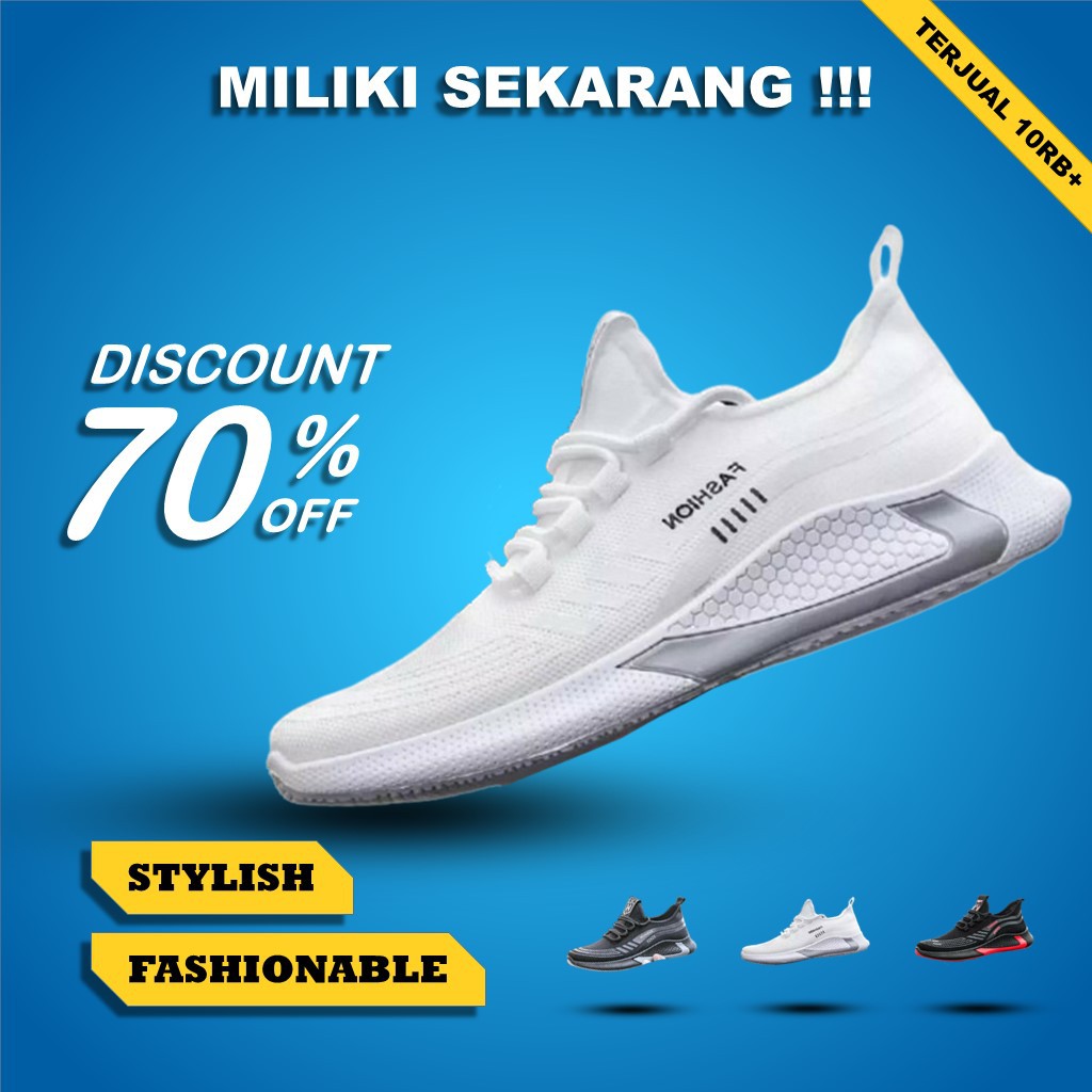 RD Collection - Sepatu Sneakers Pria S-859