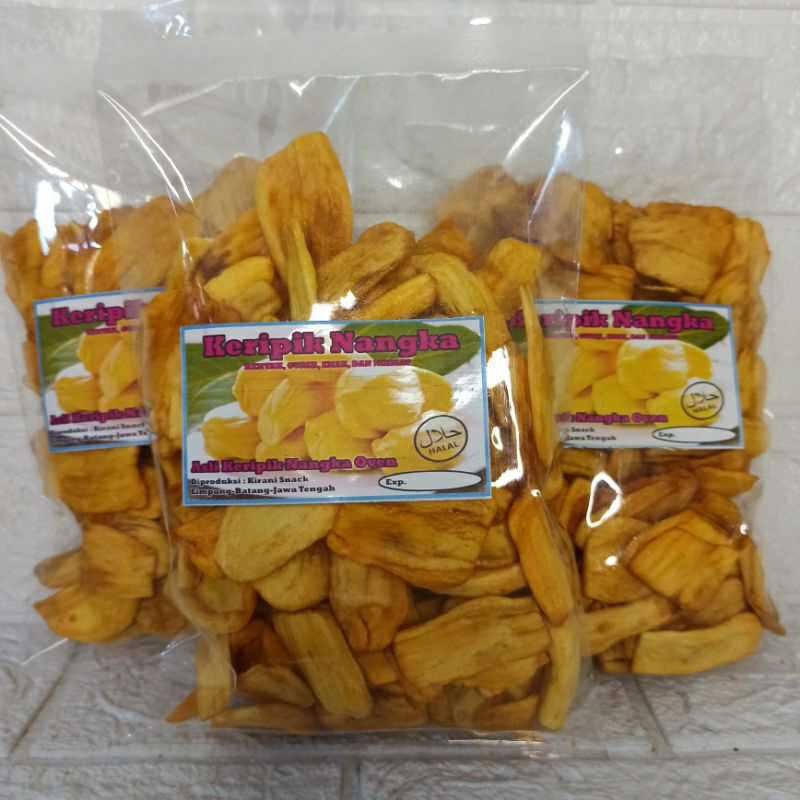 

keripik nangka oven manis legit termurah 150g | cemilan sehat | snack sehat