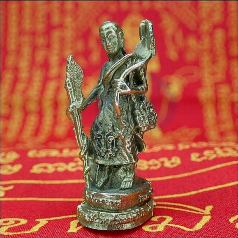 Phra Sivali Thai Amulet Brass Statue Budhisem Talisman Sivali Blessed