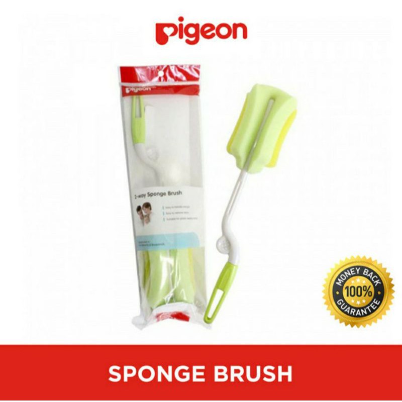 Pigeon 2 Way Sponge Brush / Sikat Botol