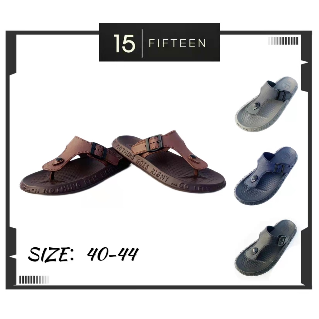 15 SHOP --- Kinbos - Sandal Pria / Sendal cowok / Sandal slip on / Sandal Jepit pria 9133