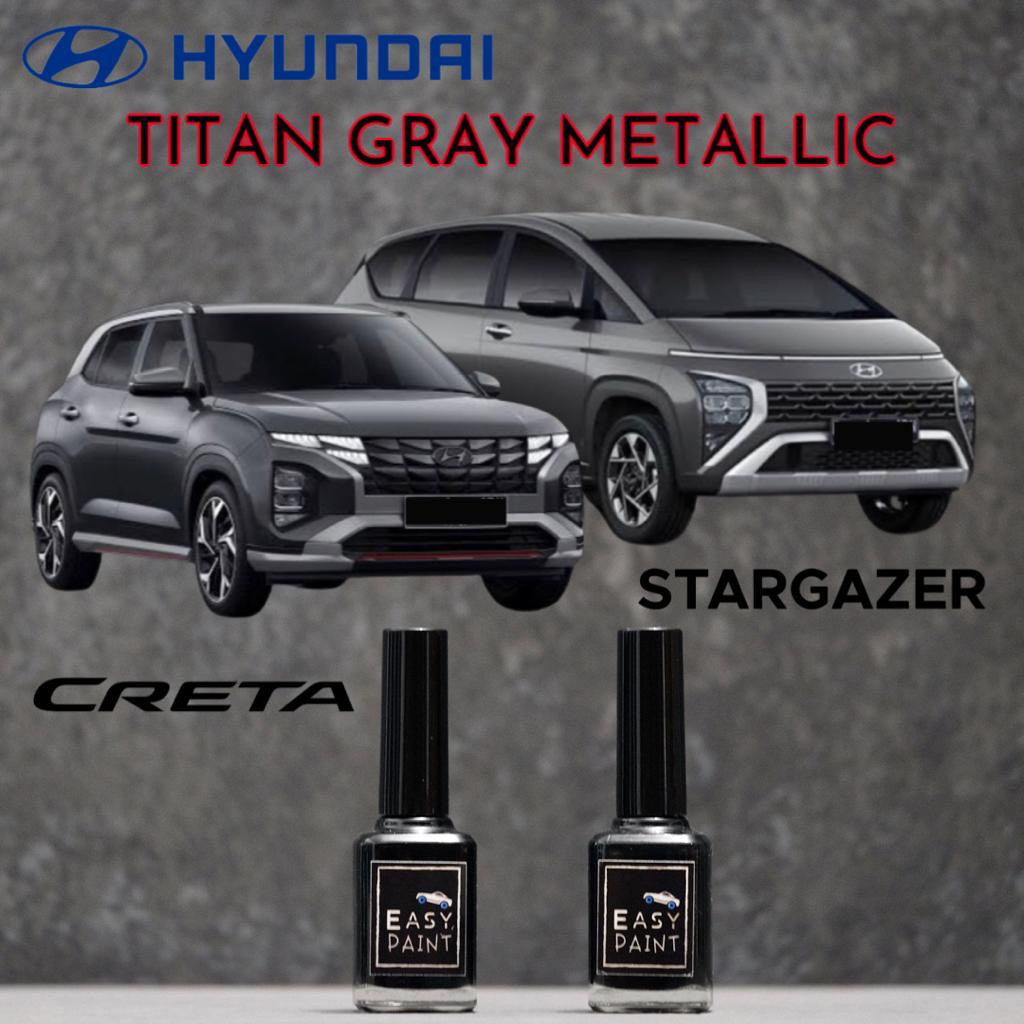 Cat Oles Titan Gray Metallic Hyundai Creta Stargazer Abu Tua Metalik Grey Metalic 15ml