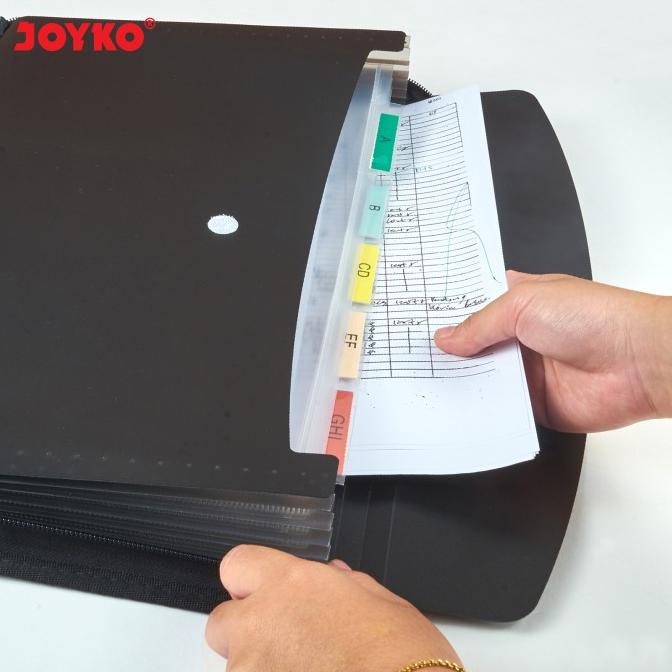 

BISA COD Joyko Expanding File Folio F4 + Pockets / Map Harmonika+Kantong EF-5F4 PROMOKode 3489