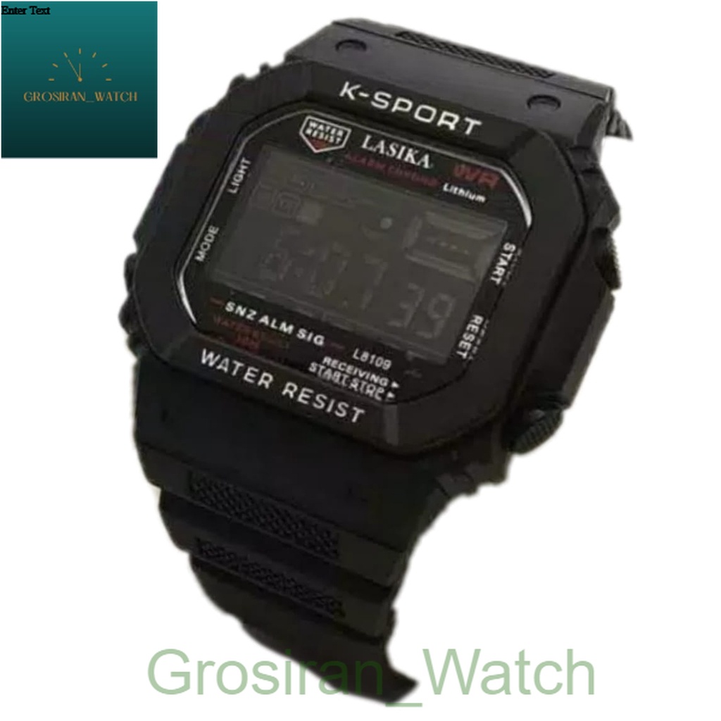 Ready ️ Jam Tangan Pria Sporty Digital Anti Air Lasika Original LSK-8109 [G_W]