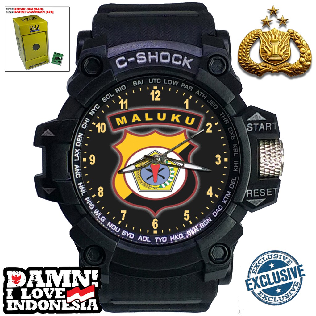 (EXCLUSIVE) JAM TANGAN POLDA MALUKU