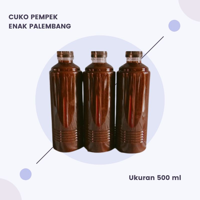 

Cuko Pempek Murah | Nikmat dan sedap | Ukuran 500 ml