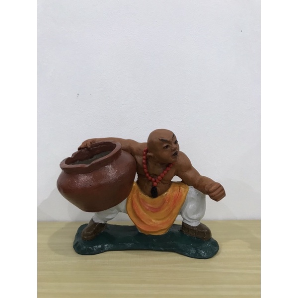 ornamen bonsai / patung bonsai biksu