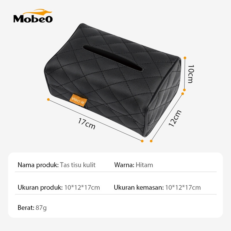 Mobeo Kotak Tissue Mobil PU Universal