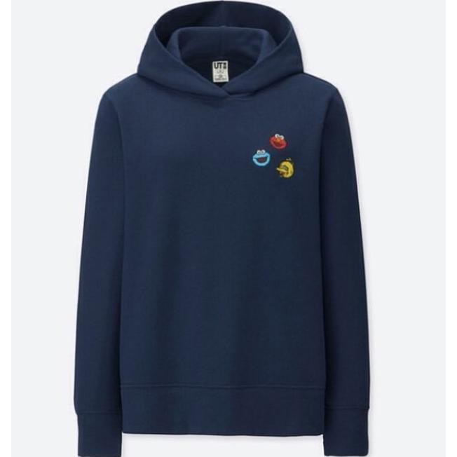 Uniqlo Ut "Sesame Street" X Kaws 2018 - Navy Blue Deevagrosir.Olshop