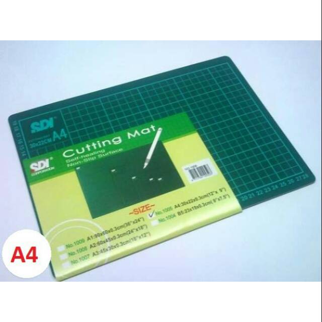 

Cutting mat A4 SDI