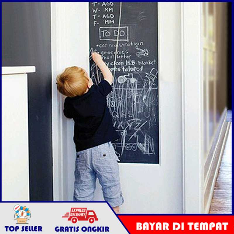 

H&F Stiker Dinding Papan Tulis Kapur Flexible 200 x 45 cm - 513