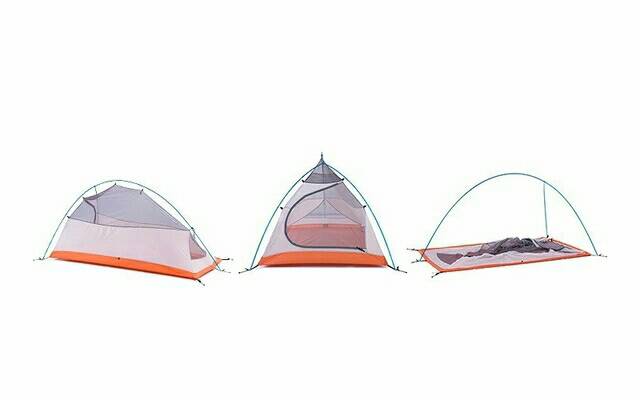 Tenda naturehike 4 musim cloud up 2 kap 2 p ultralight tenda cloud up 2 upgrade