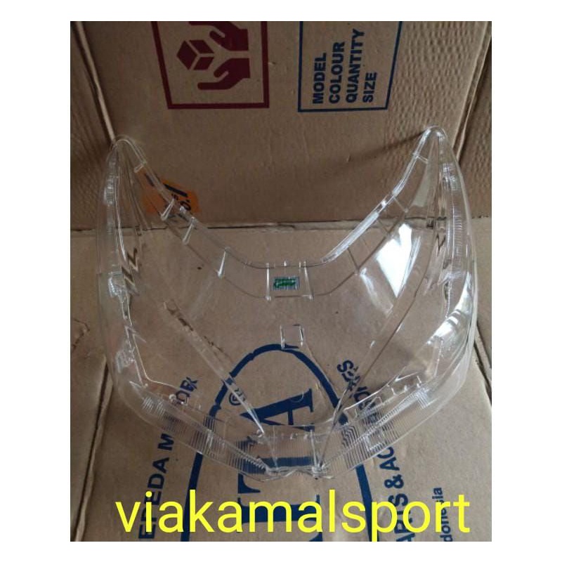 Mika lampu depan Vario fi 110 LED kaca lampu depan vario LED fi 110