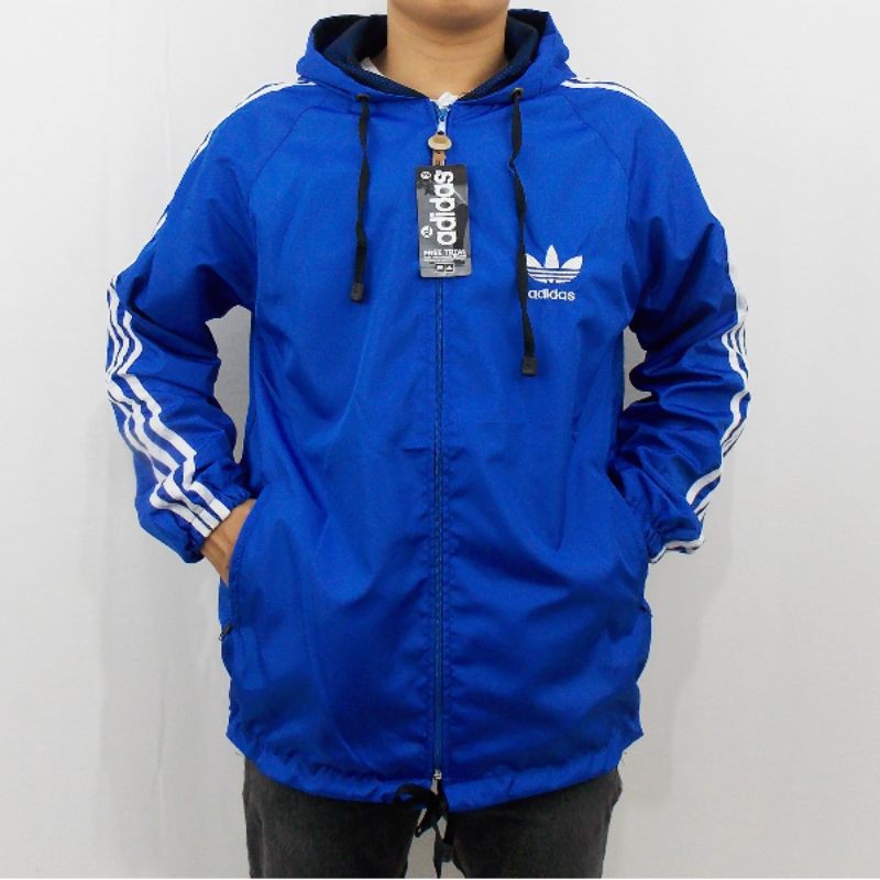 jaket adidas jumbo xxl biru-jaket pria adidas biru-jaket adidas parasut