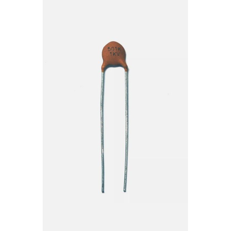 Disc Ceramic Capacitor 501K 500pF 1KV K ±10% Y5P RoHS Taiwan