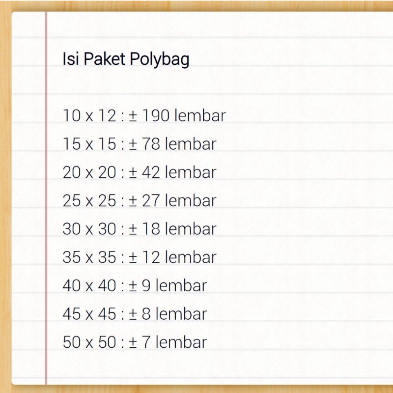 Paket Polybag Tanaman Isi Ratusan Plastik Polibag Tebal 15x15 20x20 25x25 30x30 35x35 40x40 50x50