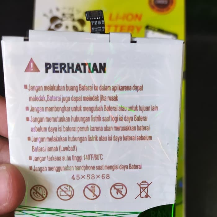 baterai batre battery rakkipanda BN30 Xiaomi Redmi 4A Double baju hitam