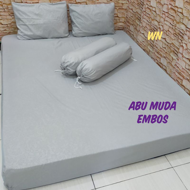 Watygrosir Sprei Polos, Sprei Embos, Sprei Murah, Sprei Homemade Motif Embos Polos