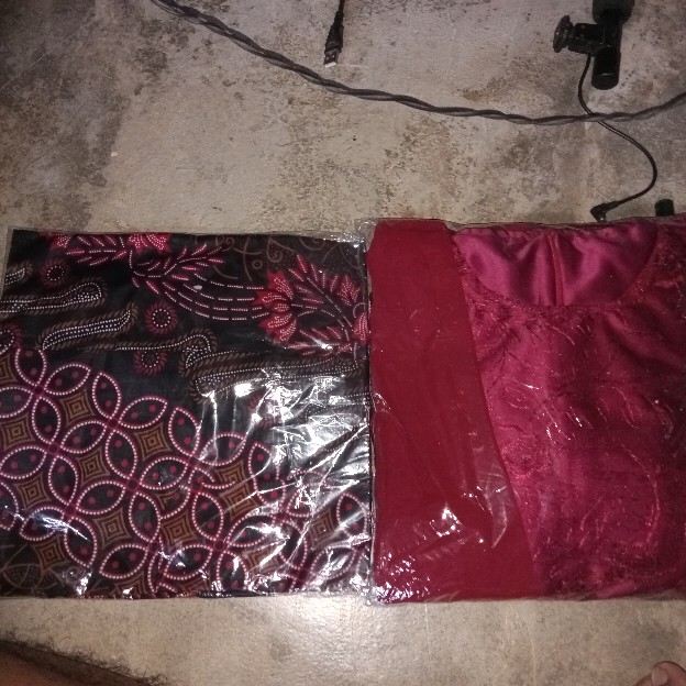Maura Couple - Sania Ruffle Batik Couple Ori Ndoro Jowi Dnt Garansi Termurah Shopee - Parang Maroon