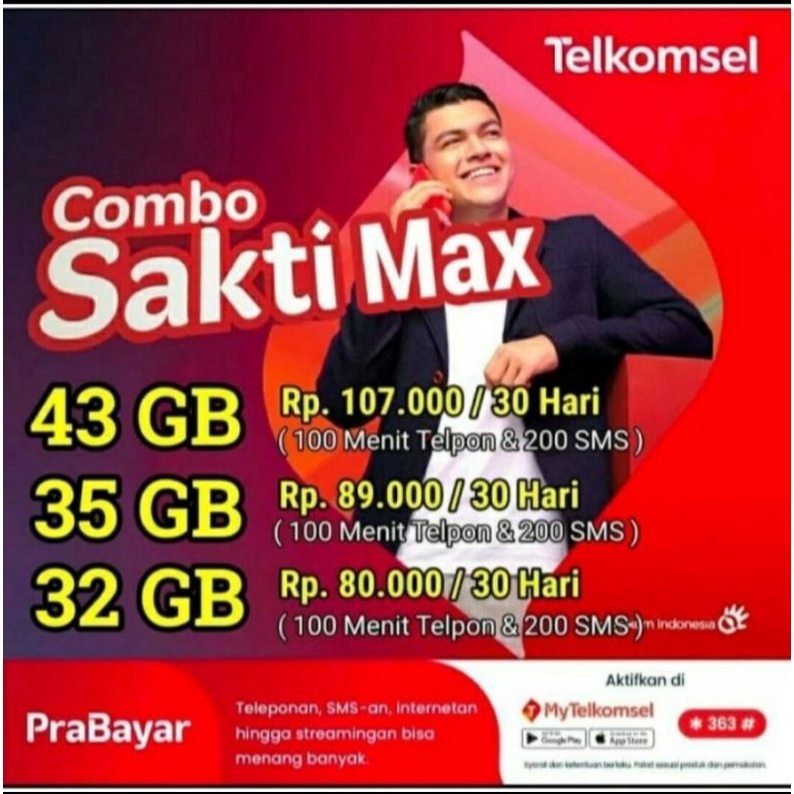 Nomor Cantik Kartu Perdana  Sakti Combo Perdana Telkomsel Simpati Loop As Prabayar