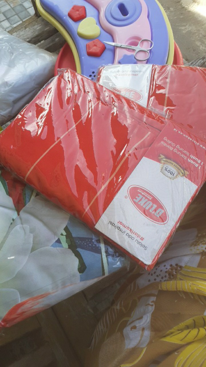 Sarung Bantal Guling Tidur Set Kintakun Deluxe Dluxe Minimalis Grosir Murah