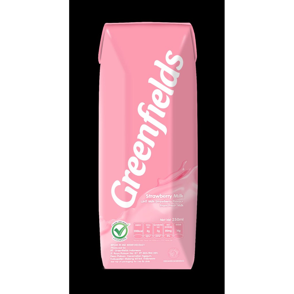 

GREENFIELDS UHT STRAWBERY 250 ML