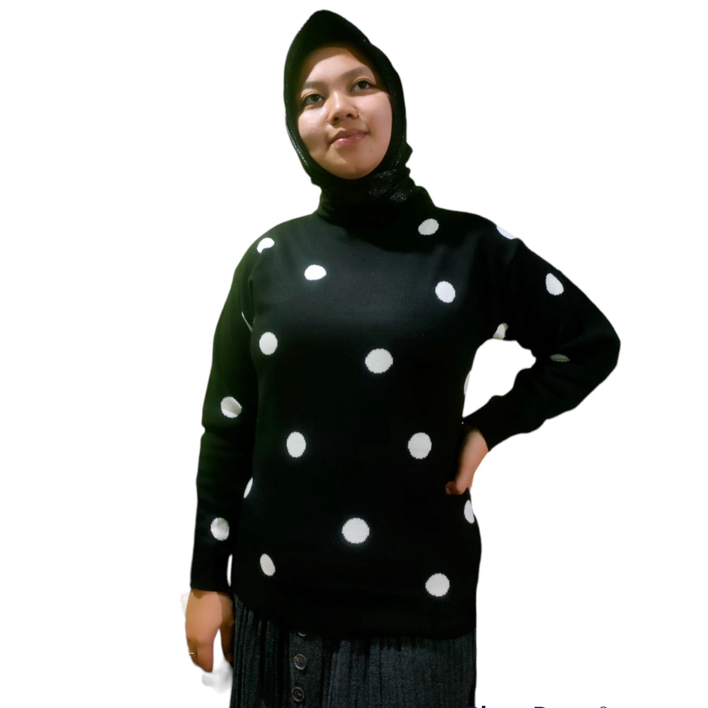 polkadot sweater premium