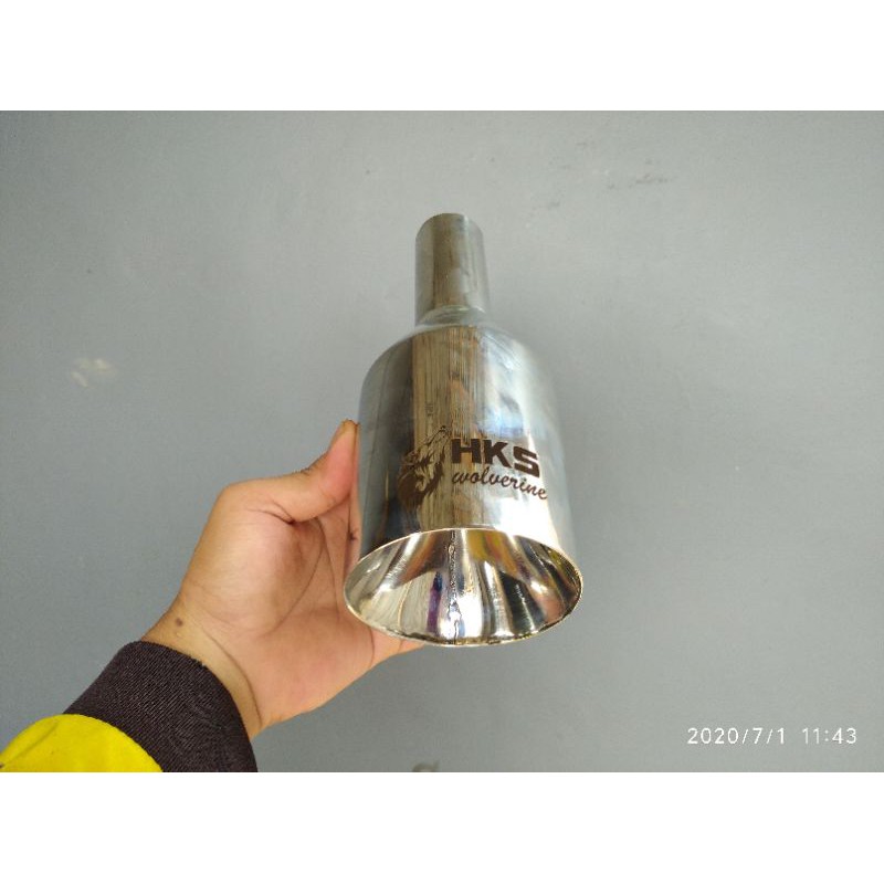 Knalpot HKS Suara Srigala Gugug L300 Truk Bensin Solat Elf Center Dyna Futura dll