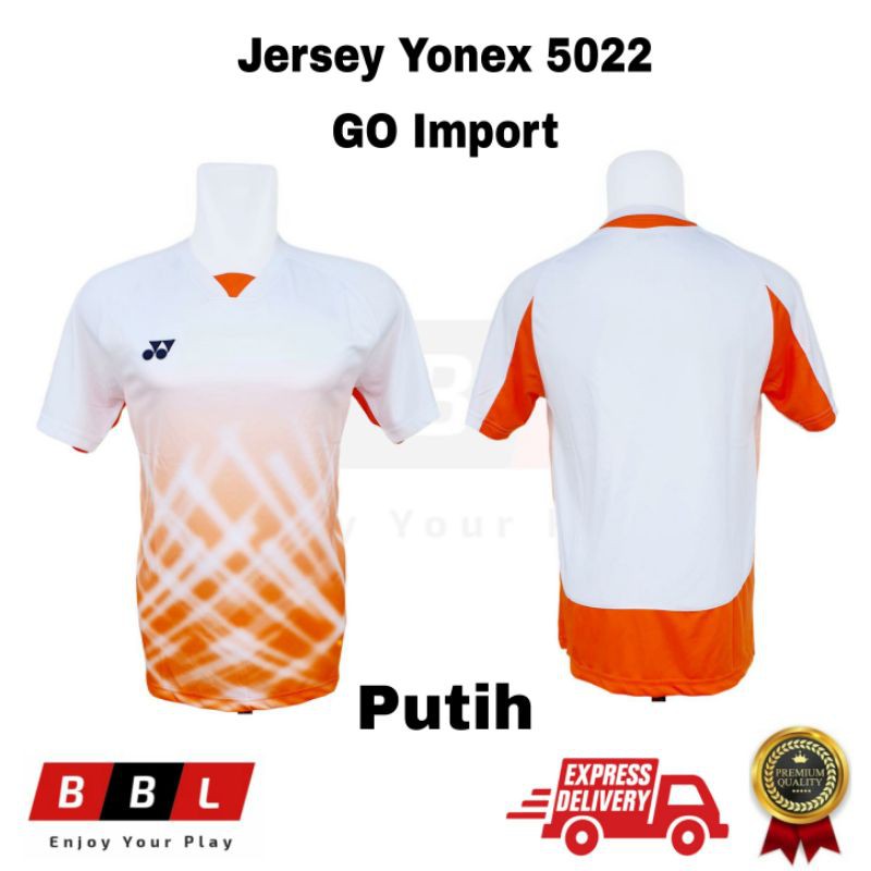 Kaos Badminton Yonex 5022 Grad Ori Import High quality kaos bulutangkis murah terbaru baju olahraga