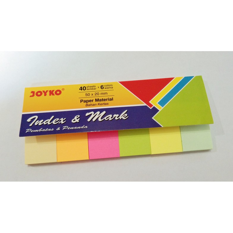 

Joyko Index & Memo IM-36 ( 1 Set - 40 Lembar )